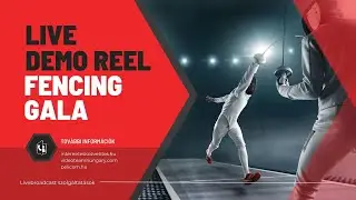 LIVE Demo Reel - Fencing Show | 4 cams