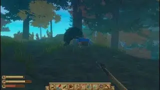 Raft part 43 tamed the bear and made unli honey