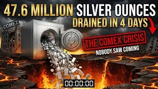 47.6 Million Silver Ounces DRAINED in 4 Days | The COMEX Crisis Nobody Saw Coming