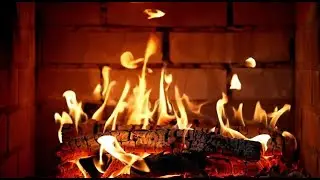 🔥 Fireplace Ambience in 4K | Deep Crackling Fire Sounds &bull; Cozy Winter Relaxation