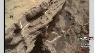 Extreme close up of the mars surface!