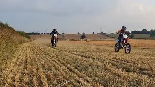 KTM SX85 2022 vs SXF250 - DRAG RACE!!!