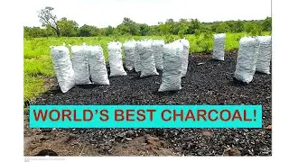 HOW TO PRODUCE CHARCOAL THE UGANDAN WAY! (#121) #firewood 