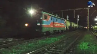 Bobica LE3400KW 43-0155-2 & Marfar GFR Tanker Train in Gara Apahida Station  - 06 November 2020