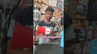 megaphone 📣 #megaphone #mike #electrical #filters #agriculture #telugu #telangana #new #trending