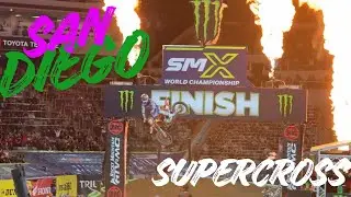 Best race of the year! San Diego Supercross- Vlog 19 