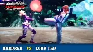Mordrek (Hwoarang - Nina - Dragunov) vs Lord TKD (Baek - Hwoarang) - Torneo Nacional de Tekken Tag 2