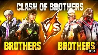 (NO REVIVE)CUSTOM WITH BROTHERS||OP GAMEPLAY||MUST WATCH#FREE FIRE#FF#DNY GAMING