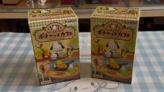 Re-ment Pochacco Cafe Blind Box Unboxing Review for Sanrio Toy Collectors