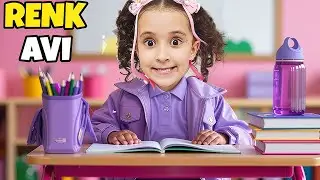 MOR RENK AVI ! EVDE MOR EŞYALARI BULDUK !! BAHAR BANU ALYA !!