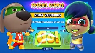 Talking Tom Hero Dash - Bazooka Bosses Attack On Outfits World Vs Heroes Ladybug Avatars Unlocked 99
