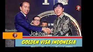 Jokowi Luncurkan Golden Visa Indonesia