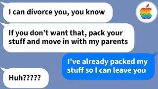 【Apple】 My husband was trying to make me move in with his parents while he lived … [Compilation]