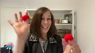 Rainbow balls and Moo, MAGIC for KIDS, FUN FRIDAY,  MagicElle, MagicByElle, kidmagic,  sponge balls