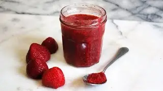 Strawberry Chia Jam - Episode 101 - Reveena's Kitchen