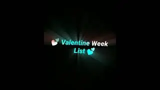 Valentine Day Week 2025😍 Happy Valentine&rsquo;s Day 💌| valentine&rsquo; day status #shorts #valentinesday