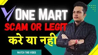 V One Mart Review | V One Mart Scam or Legit | V One Mart करें या नहीं  #vonemart