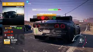 NFS Payback exclu world glitch course drag 4-5 cars :)
