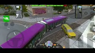 Articulated bus full trip Berlin (ACCIDENT!!!!!)