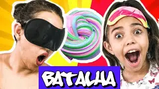 BATALHA DE SLIME COM OLHOS VENDADOS - A MAIS ENGRA&Ccedil;ADA - ENT&Atilde;O ROBERTA? siga @dailyfamiliaporcides