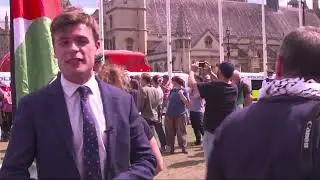ITV News |  Palestine Action Arrests | Parliament Square | 9 August 2025 | Defend Our Juries