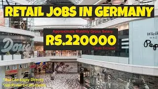 Retail Jobs Germany | Foreign Jobs | Europe Jobs in Tamil | Jobs Abroad for Indians | Germany Salary