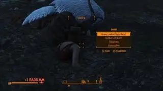 Beating swan to death with a rolling pin - modded fallout 4
