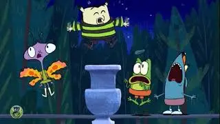 Andy Hopper, Carmen Mariposa, Leo Chockers, and Matteo's reaction to Werewolf MJ's scary face