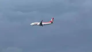 TWAY B737 approaching at CJU airport