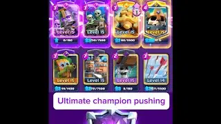 Pushing to ultimate champion