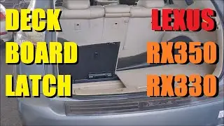 Lexus RX350 RX330 Deck Board Rear Storage Latch 58405-48010