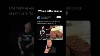 CM Punk spent 40k on ice cream bars for AEW Debut #aew #chicago #icecream #wwe #cmpunk #aewtnt