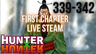 STARTING DARK CONTINENT ARC !!! HUNTER X HUNTER CHAPTER 339-342 LIVE REACTION STREAM