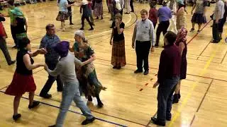 D1 - Berea College - Christmas Country Dance School - 2017. Ben Napier Southern square dance