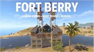 INSANE Rust Farm Base &mdash; Armored Bunker, 8 Grow Rooms & Huge Production