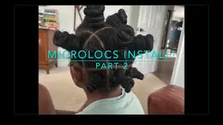 HOW TO| DIY Microlocs Part 2 - The Install