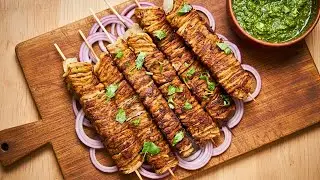 Saftiger Hackfleisch-Kebab im Lavash | Einfaches & schnelles Rezept