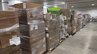 Amazon Return Pallets - Shopping LIVE at the Warehouse