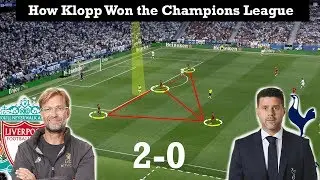 Tactical Analysis Champions League Final|Liverpool 2-0 Tottenham|Goals:Salah, Origi| How to Press