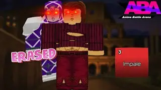 DOPPIO ERASED RANKED! | Anime Battle Arena | ABA | Roblox | JoJo |