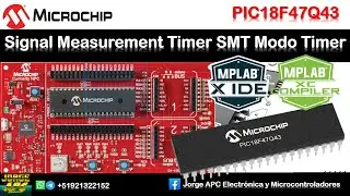 PIC18F57Q43 - PIC18F47Q43 Signal Measurement Timer - Modo temporizador