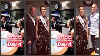 (LISTEN) Miss Universe 2018 Catriona Gray - Day 4 WABC Radio Interview