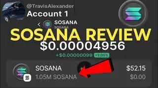 SOSANA TOKEN REVIEW HOW TO BUY 1,000,000 SOSANA COINS $50+ BY SELLING XRP ON SOLANA