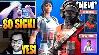 Streamers react To *NEW* Styles For Medic Skins And Reflex Skin! | WiredPlayz