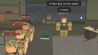 Military Police Chase - ROBLOX Fort Martin