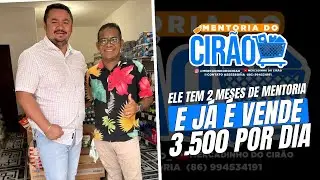 ELE COMEÇOU Á 2 MESES NA MENTORIA E JÁ VENDE 3.500  POR DIA
