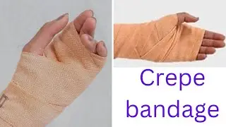 Crepe Bandage Application
