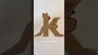 &ldquo;K&rdquo; is for Kangaroo 🦘🦘 #alphabet #kangaroo