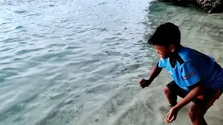 Umpan GURITA HIDUP bocil tak kuasa menahan senar saat disambar ikan