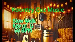 Slow Walk Key of G 50 bpm